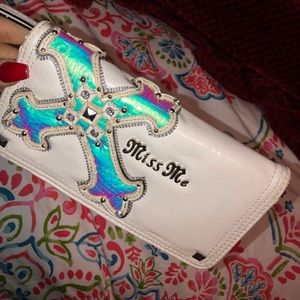 💎Beautiful White Miss Me Fashion Wallet💎